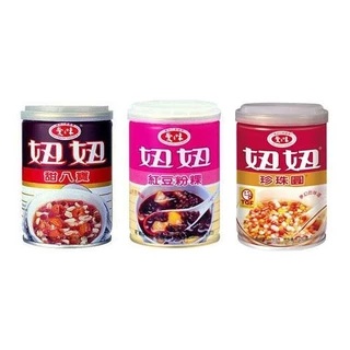 愛之味妞妞 珍珠圓/甜八寶/紅豆粉粿 4入