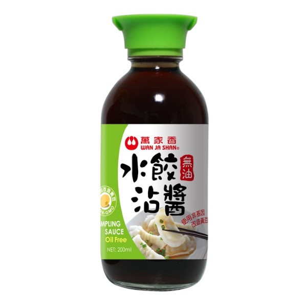 萬家香水餃沾醬