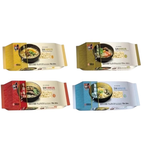 五木拉麵 牛肉味/肉燥味/香菇味/海鮮味 (4片入)