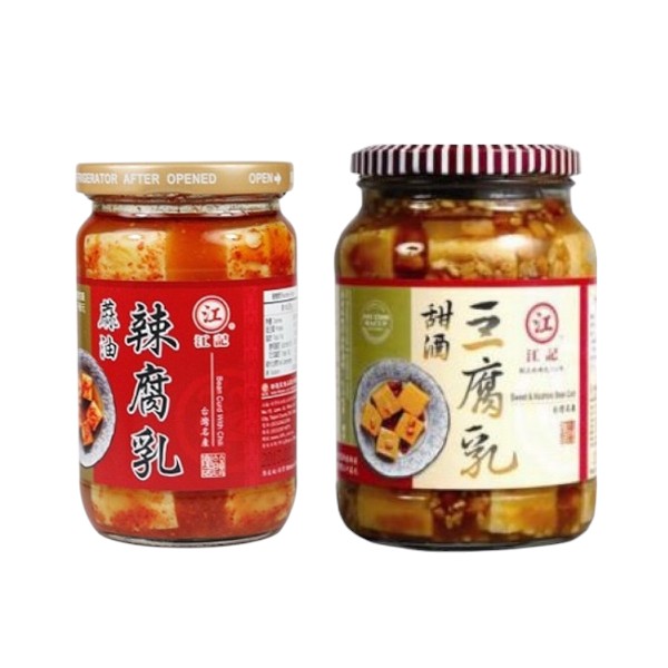 江記 甜酒豆腐乳/蔴油辣腐乳