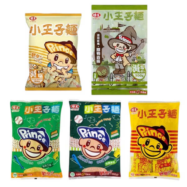小王子麵 (原味/原味減鹽/岩燒海苔/海苔/羅勒香樁)