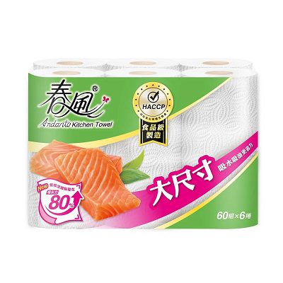 春風秒吸收廚房紙巾