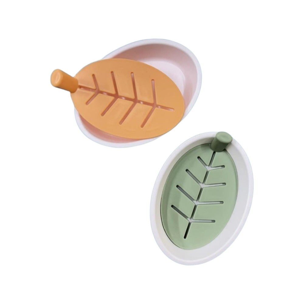 YOYOKI樂活家葉片皂盒C01-2035