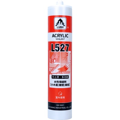 矽利康  水性 L527 可上漆