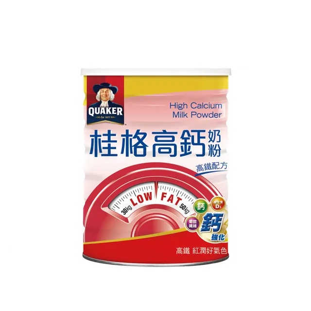 桂格高鈣奶粉 高鐵配方